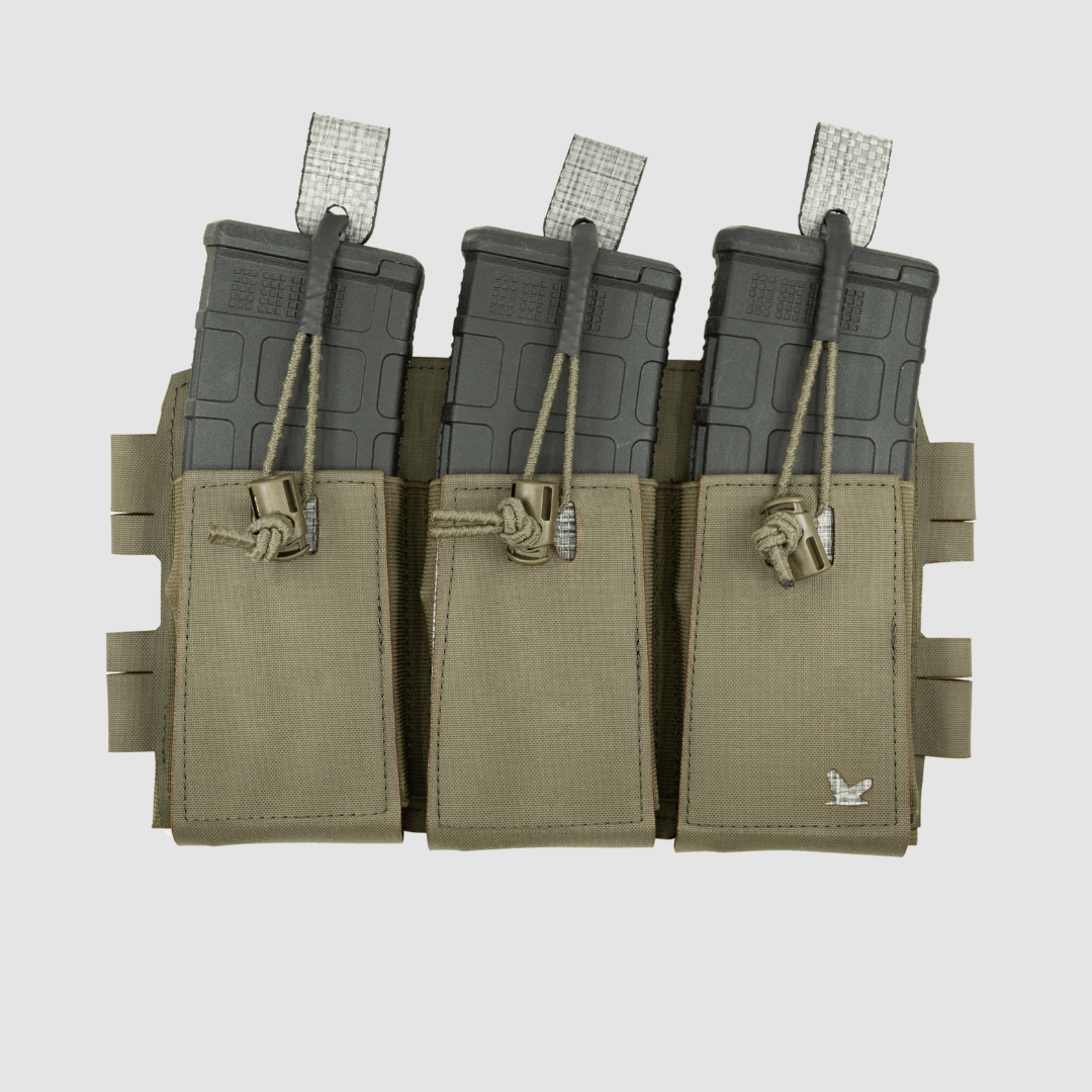 X-RAY TRIPLE MAG PLACARD - Night Heron