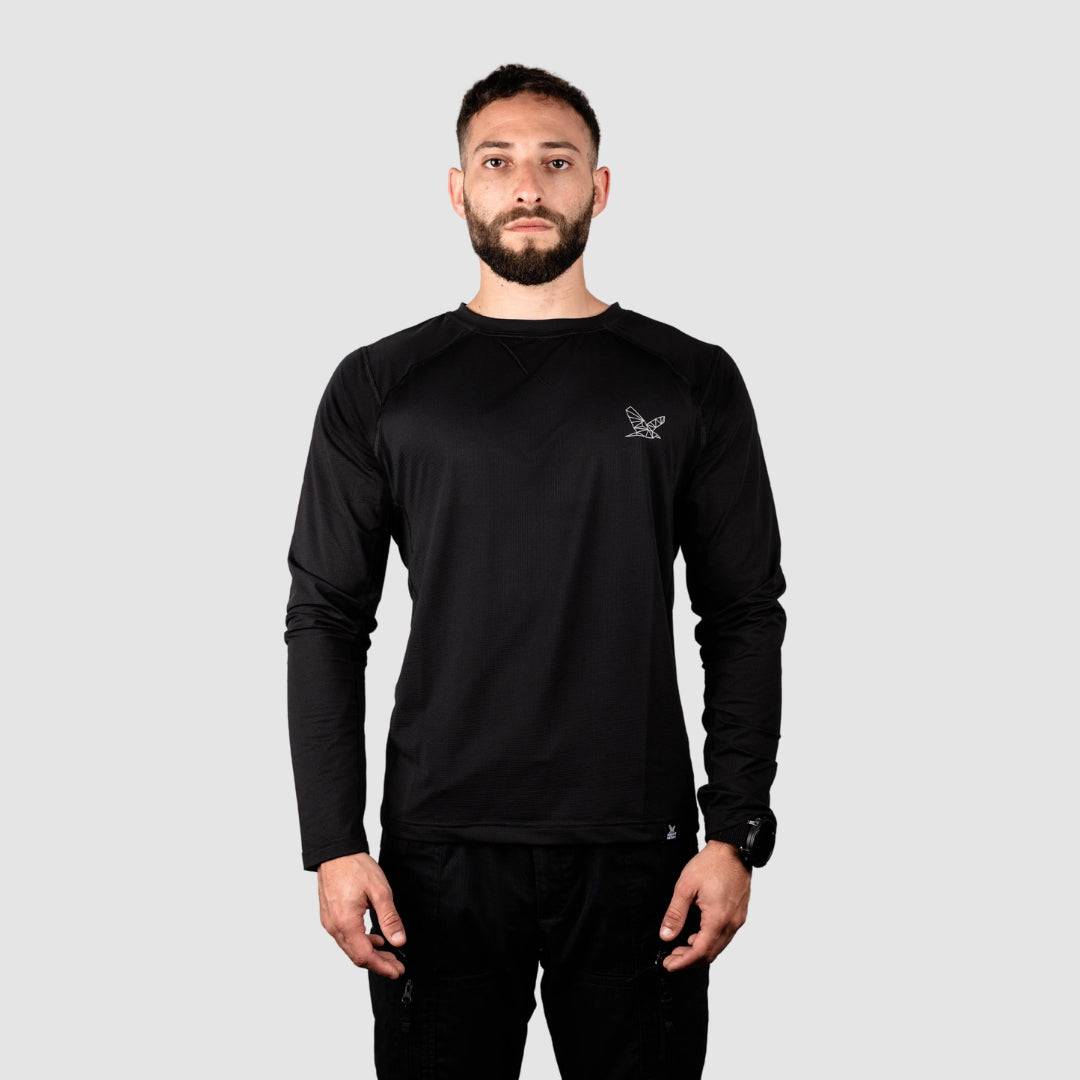 ALPHA T-SHIRT LS - Night Heron