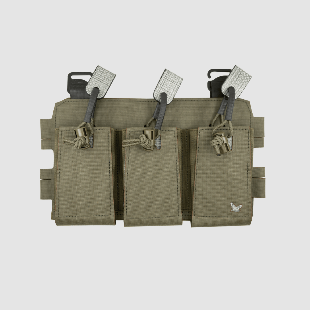 X-RAY TRIPLE MAG PLACARD - Night Heron