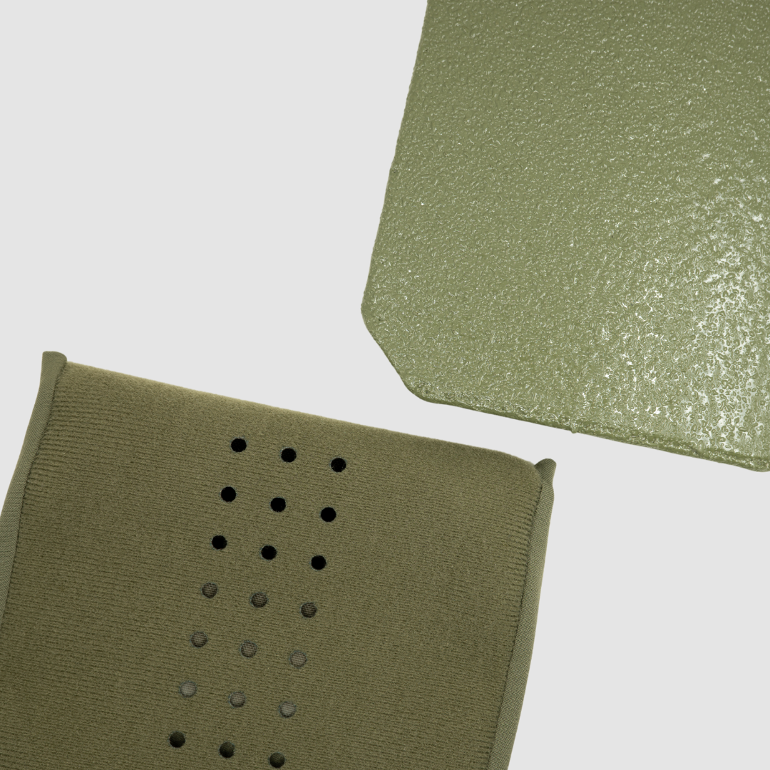 X-RAY SIDE PLATE PLATE POUCHE SET Night Heron