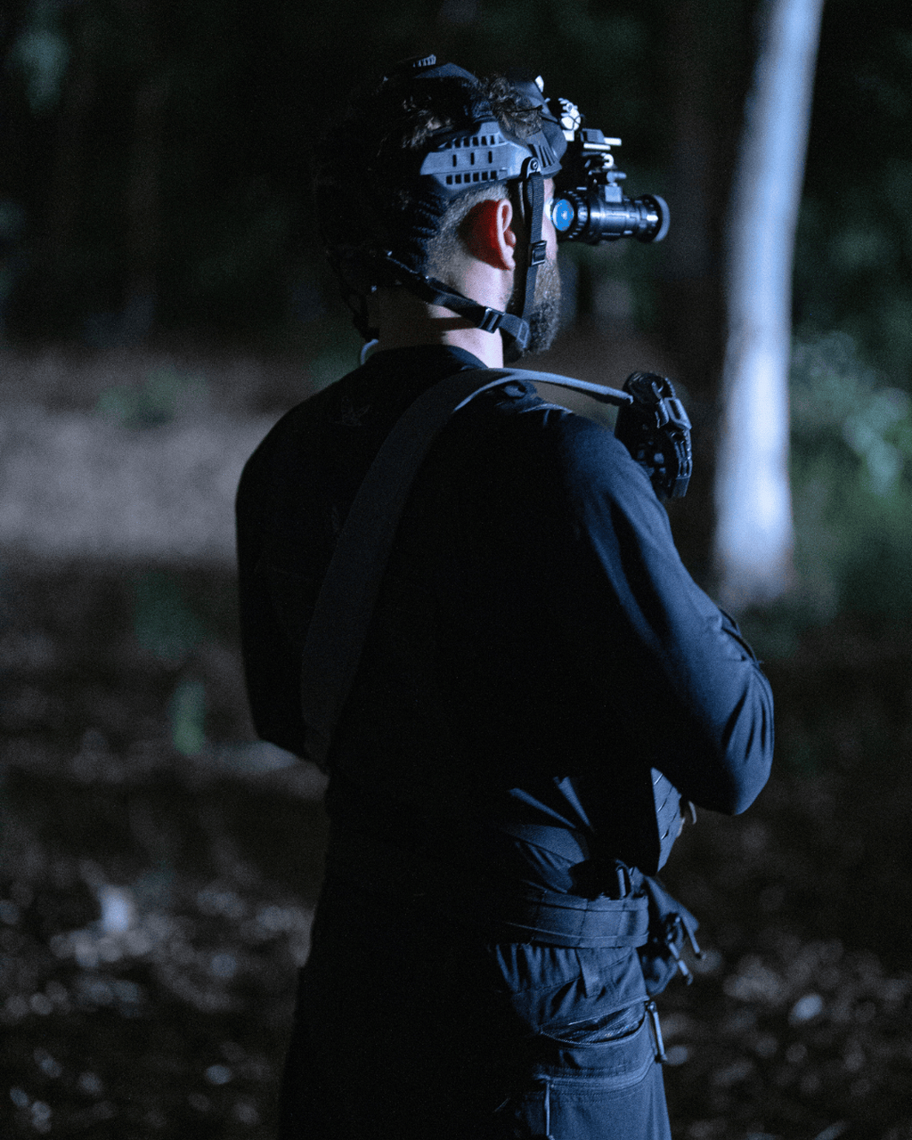 ALPHA T-SHIRT LS - Night Heron