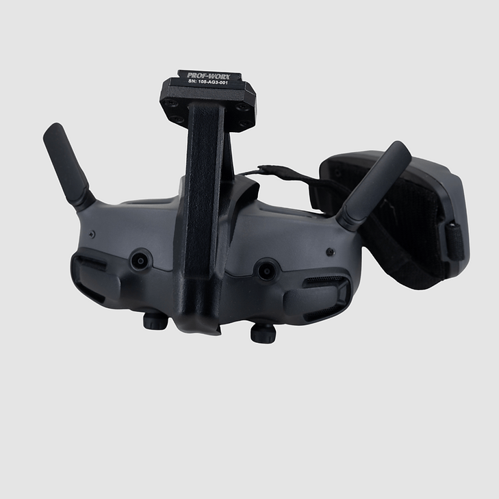 DJI GOGGLES 3 HELMET MOUNT - Night Heron