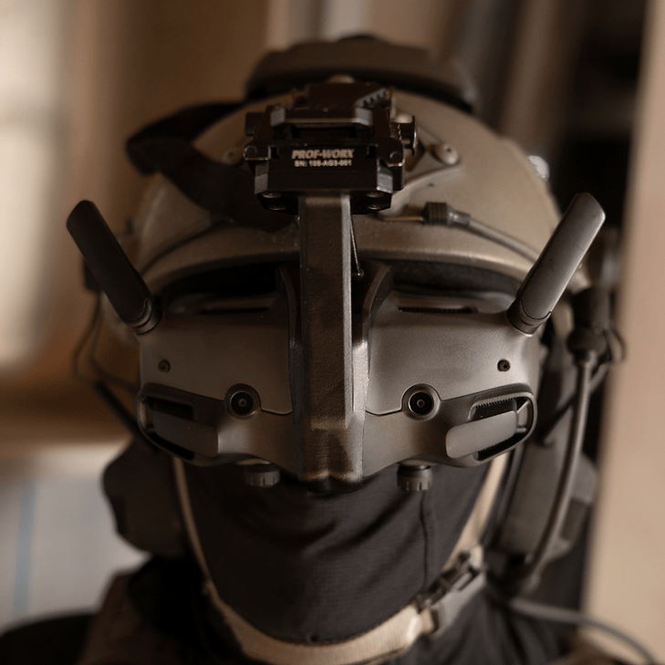 DJI GOGGLES 3 HELMET MOUNT - Night Heron