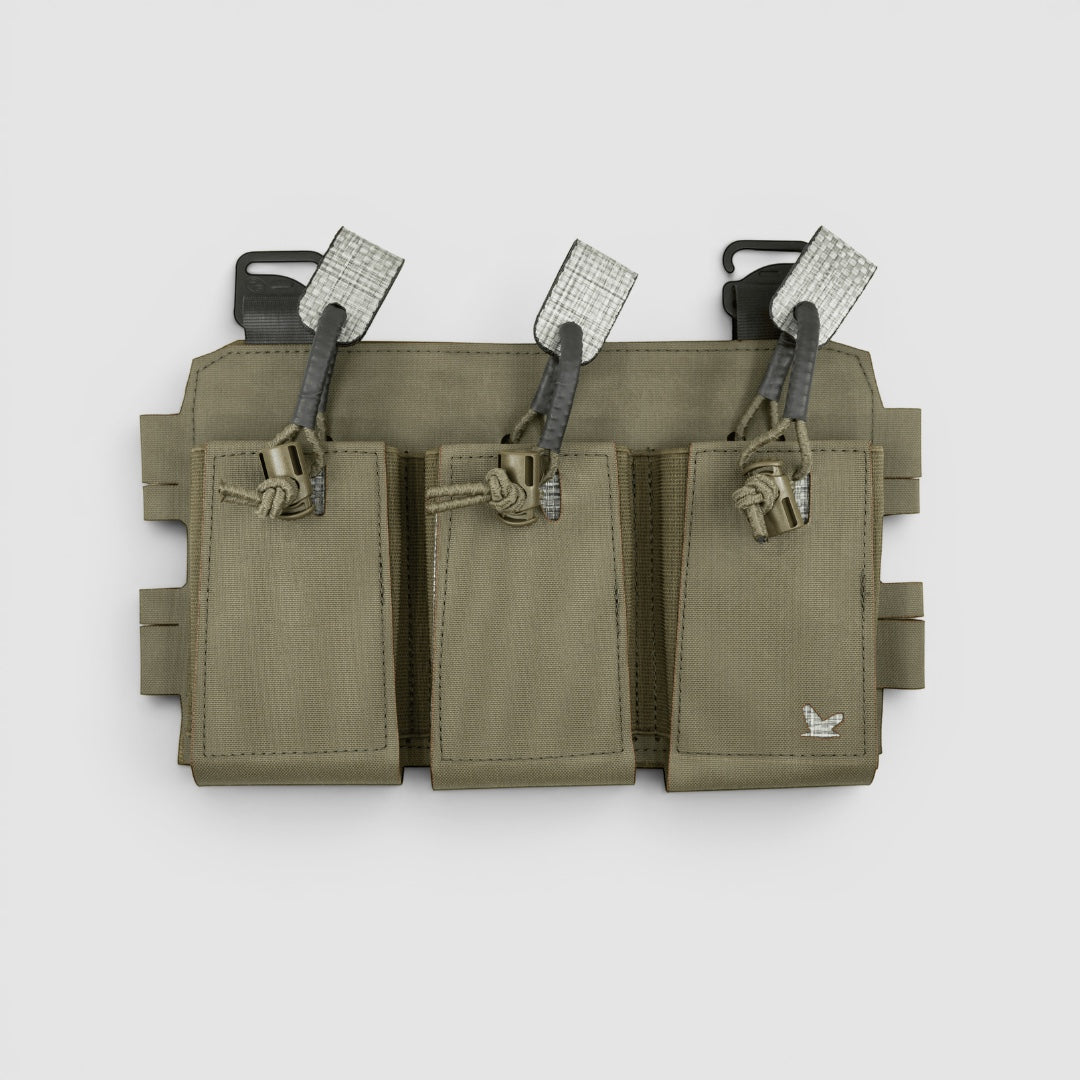 X-RAY TRIPLE MAG PLACARD Night Heron