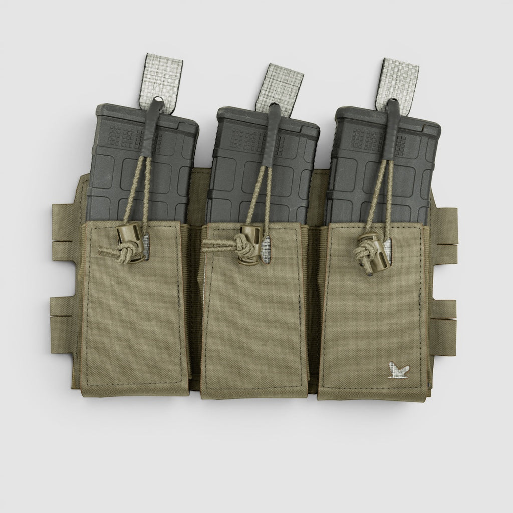 X-RAY TRIPLE MAG PLACARD Night Heron