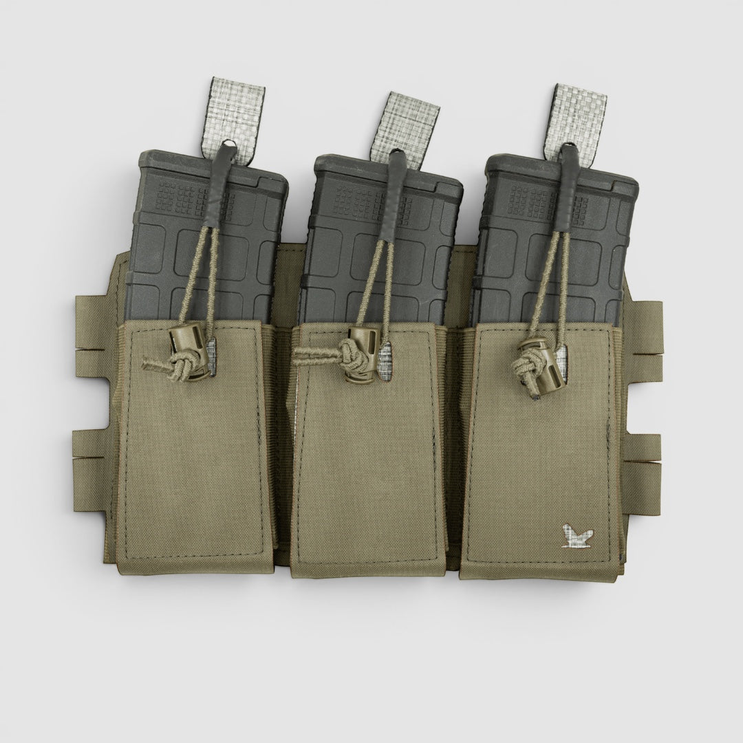 X-RAY TRIPLE MAG PLACARD Night Heron